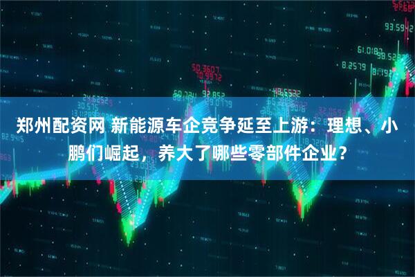 郑州配资网 新能源车企竞争延至上游：理想、小鹏们崛起，养大了哪些零部件企业？